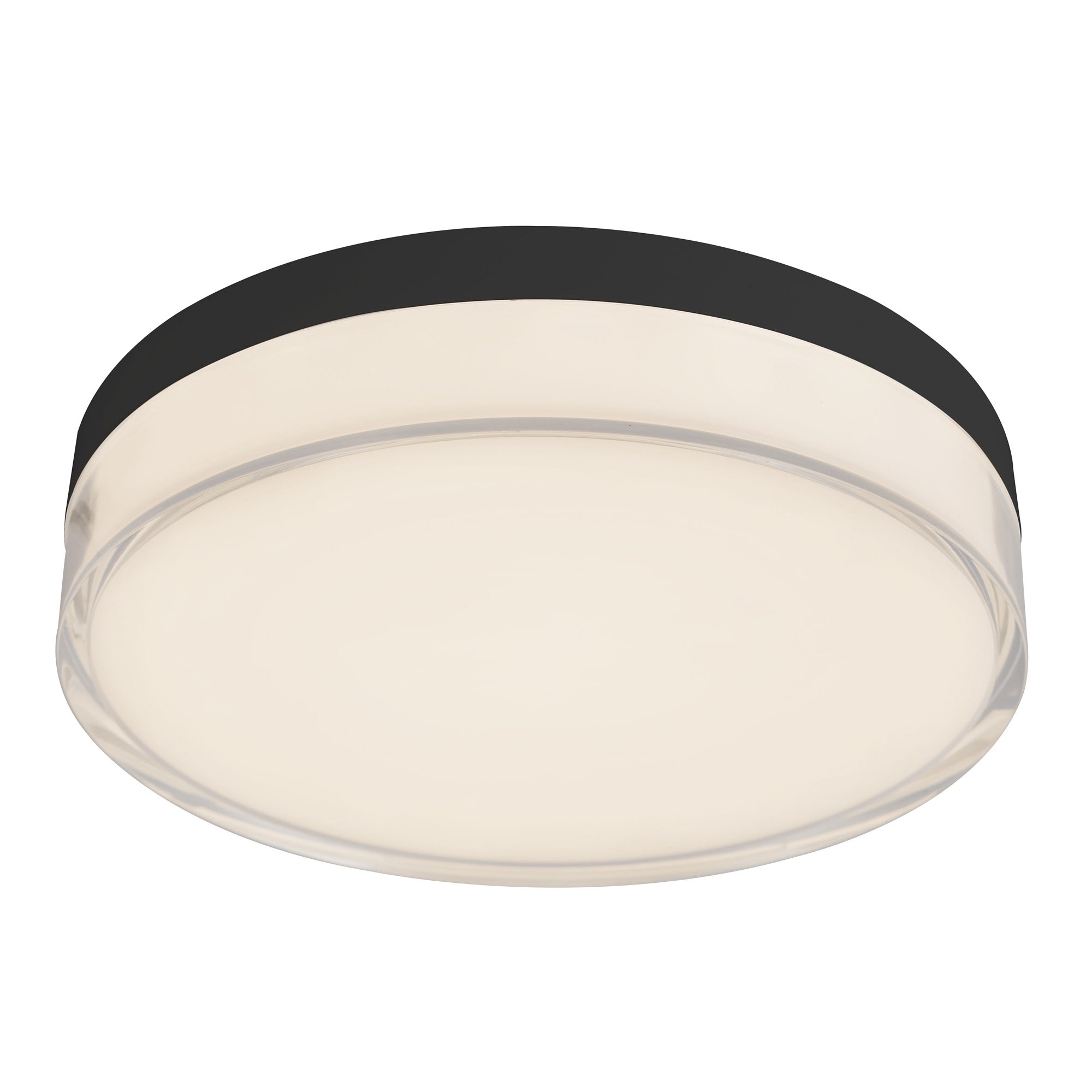 Quara 7-in Aluminum Flush Mount