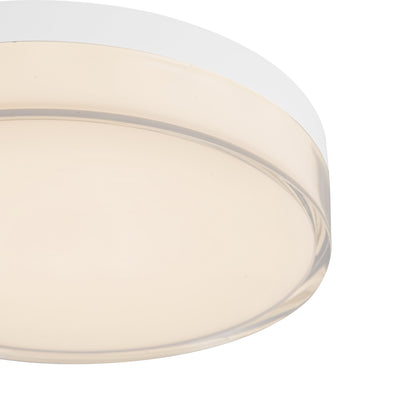 Quara 7-in Aluminum Flush Mount