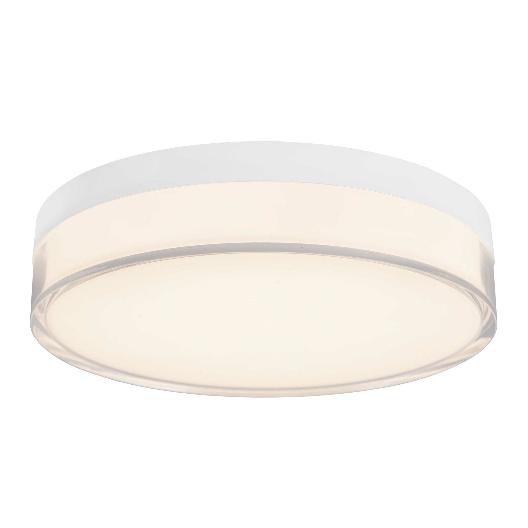 Quara 7-in Aluminum Flush Mount