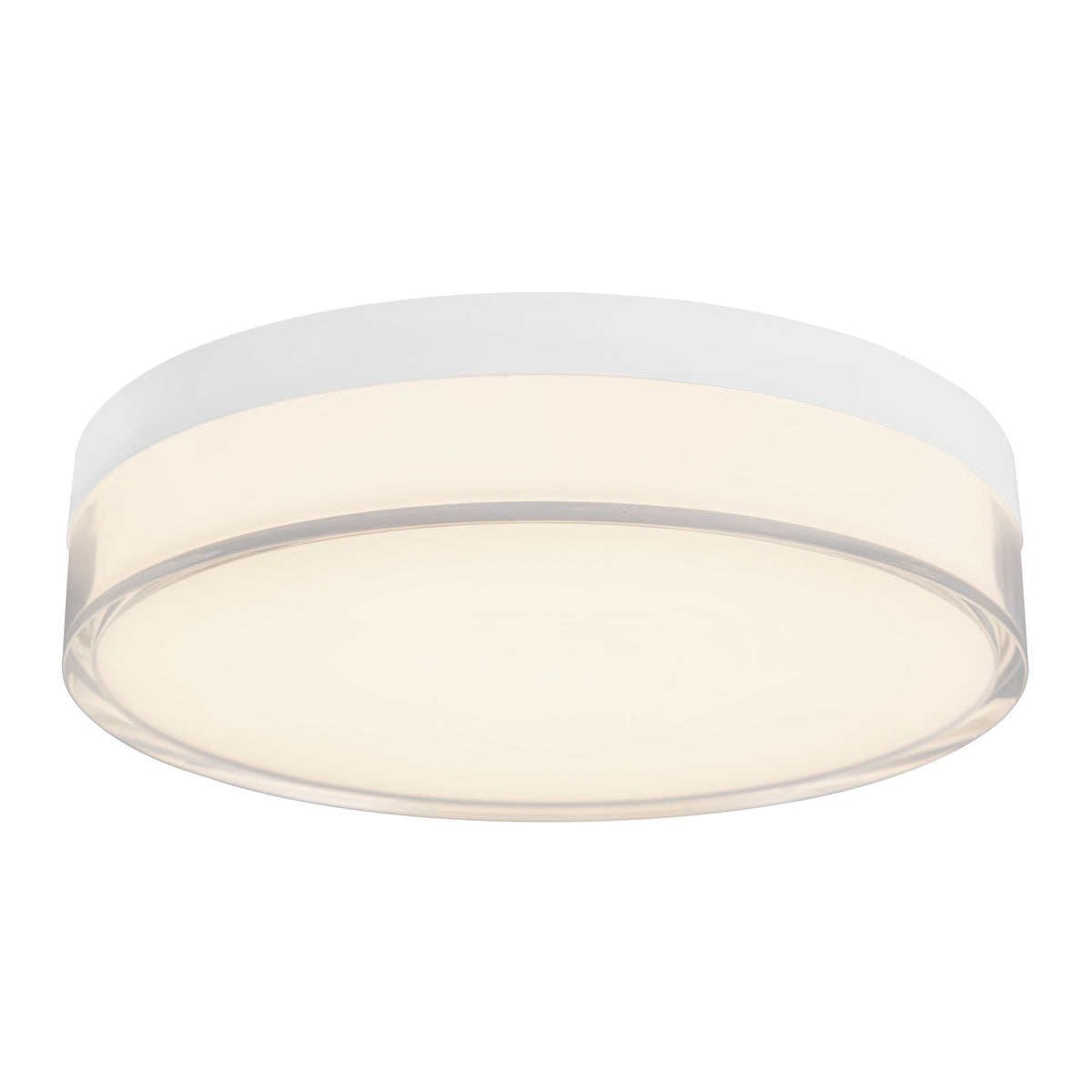 Quara 7-in Aluminum Flush Mount