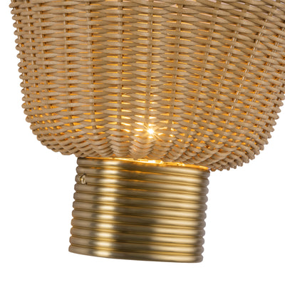 Rancho 14-in Aluminum Vanity Light