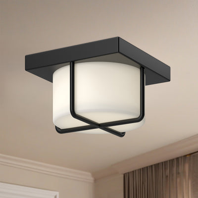Regalo 7-in Steel Flush Mount