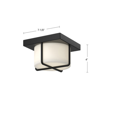 Regalo 7-in Steel Flush Mount