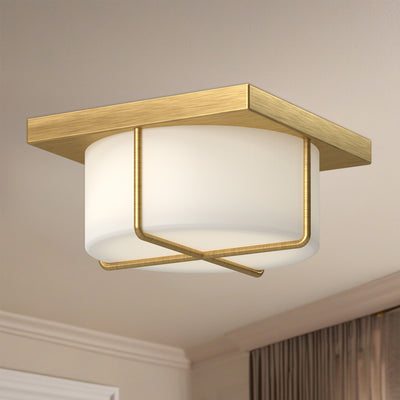 Regalo 10-in Steel Flush Mount
