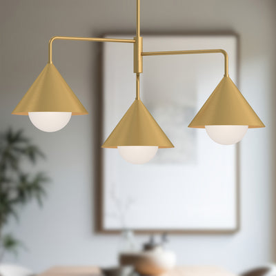 Remy 38-in Steel Chandelier