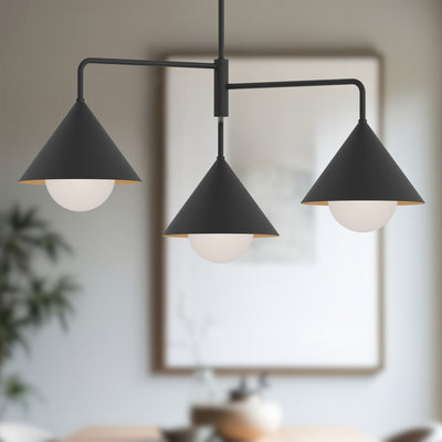 Remy 38-in Steel Chandelier