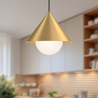 Remy 14-in Steel Pendant
