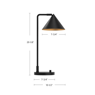 Remy 20-in Steel Table Lamp