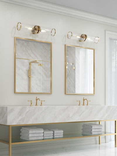Revolve II 28-in Steel Vanity Light