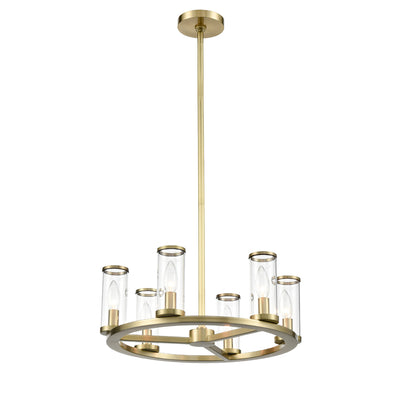 Revolve 19-in Steel Chandelier