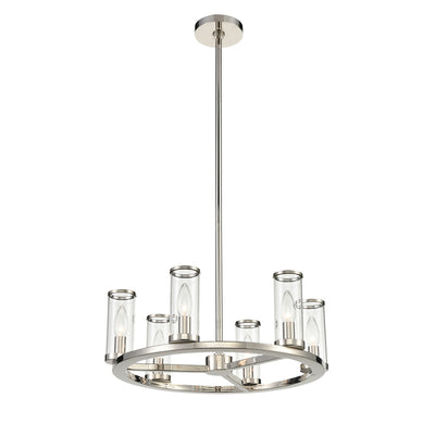 Revolve 19-in Steel Chandelier