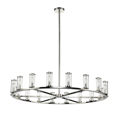 Revolve 48-in Steel Chandelier