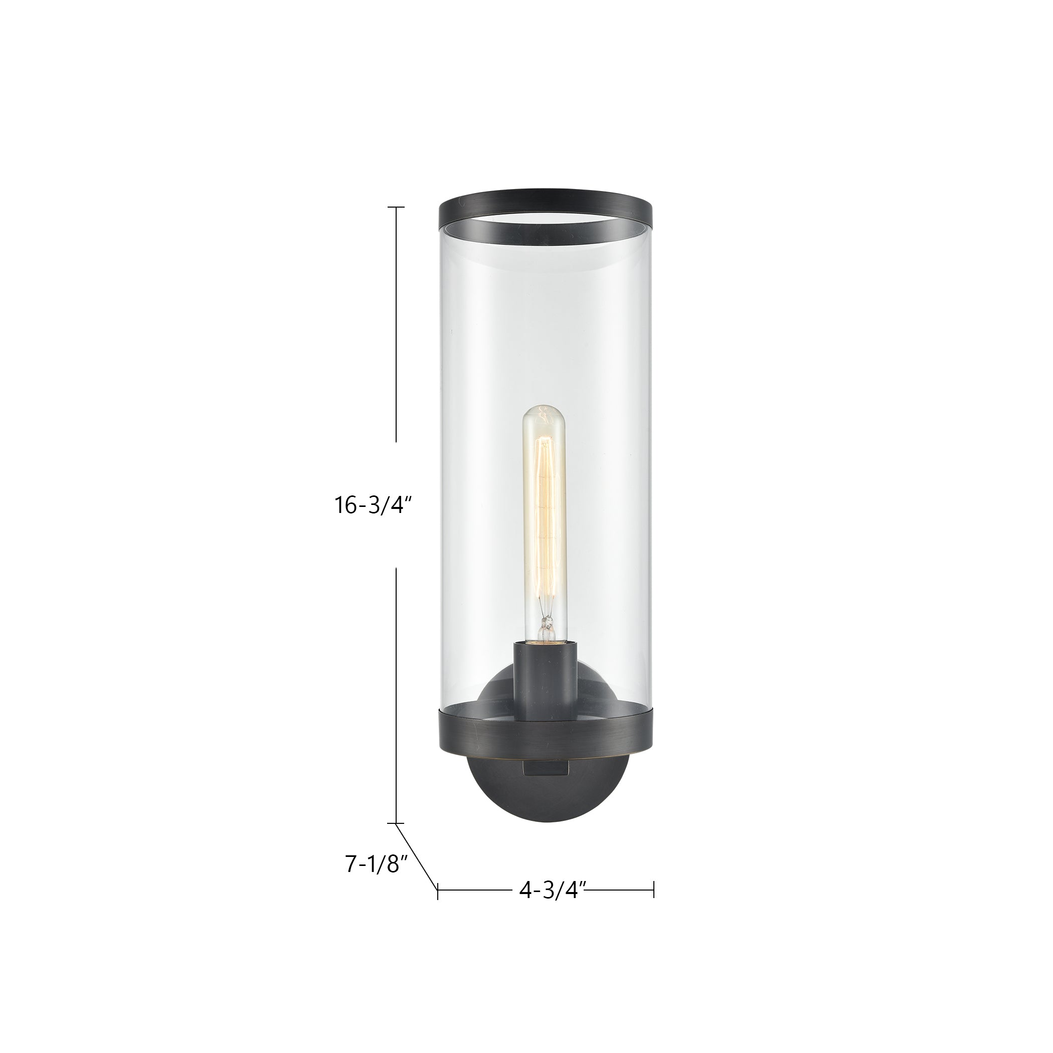Revolve II 16-in Steel Vanity Light