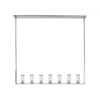 Revolve Clear 7 Lights Linear Pendant