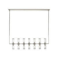 Revolve Clear 14 Lights Linear Pendant