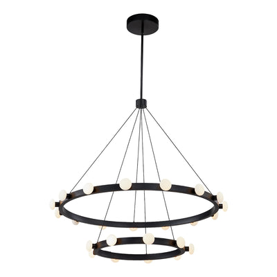 Rezz 36-in Aluminum Chandelier