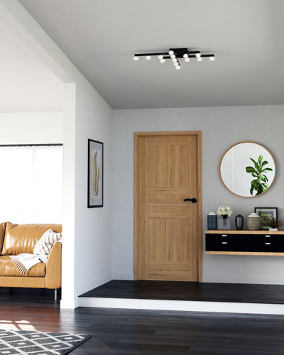 Rezz 32-in Aluminum Flush Mount