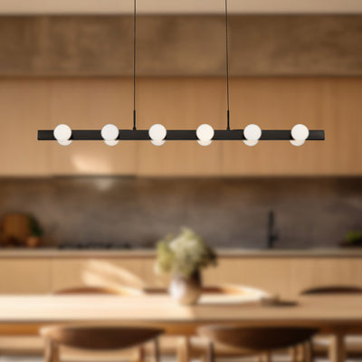 Rezz 36-in Aluminum Linear Pendant
