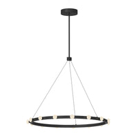Rezz 28-in Aluminum Pendant