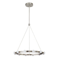Rezz 28-in Aluminum Pendant