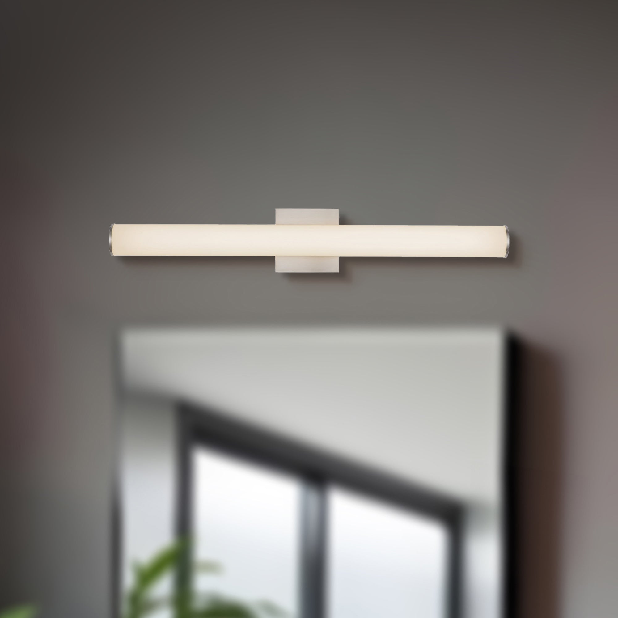 Rico 30-in Aluminum Steel Acrylic Wall Sconce