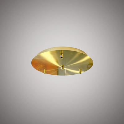 13-in Satin Brass Canopy