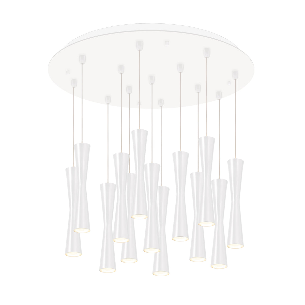 Robson 13 Head Steel Multi Pendant