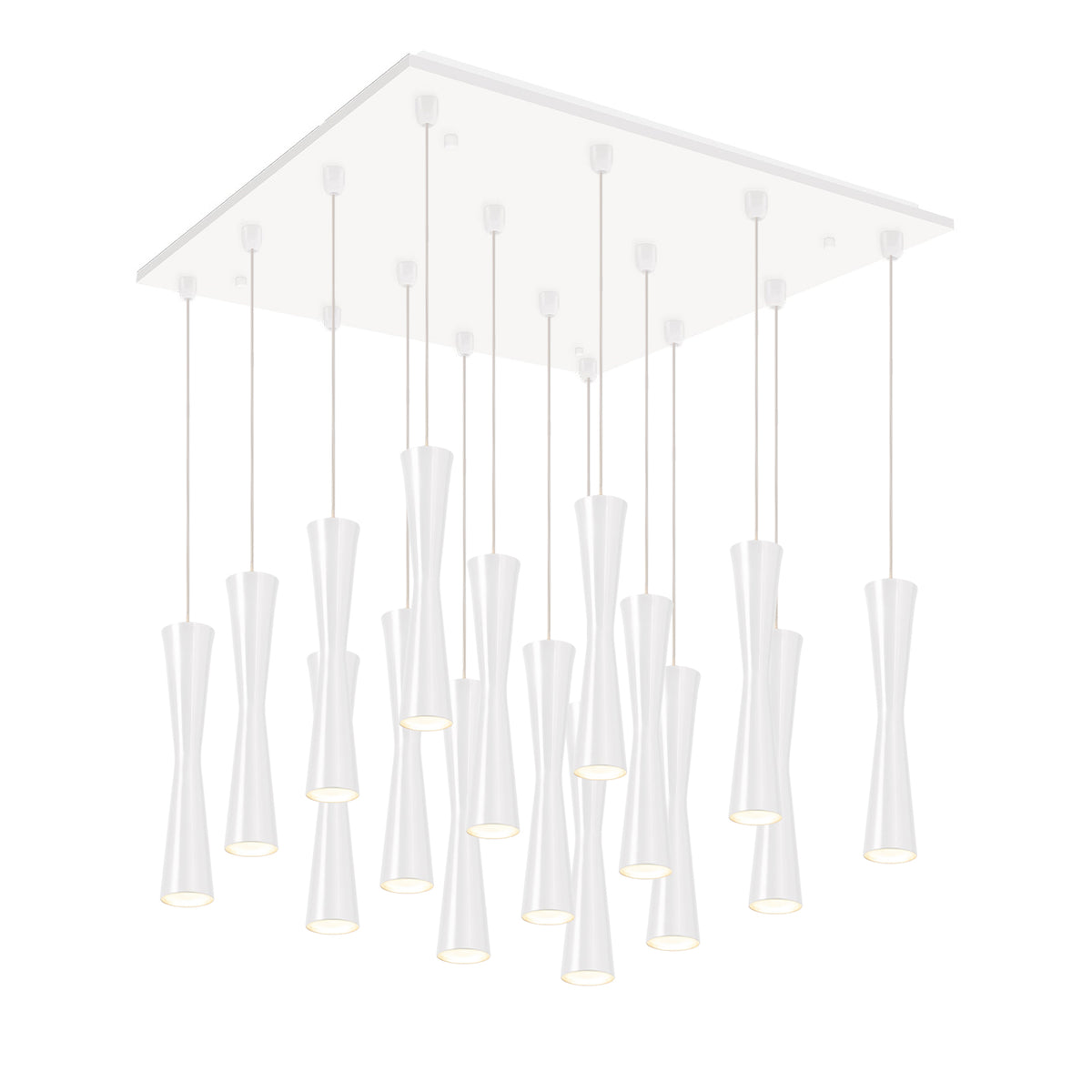 Robson 16 Head Steel Multi Pendant