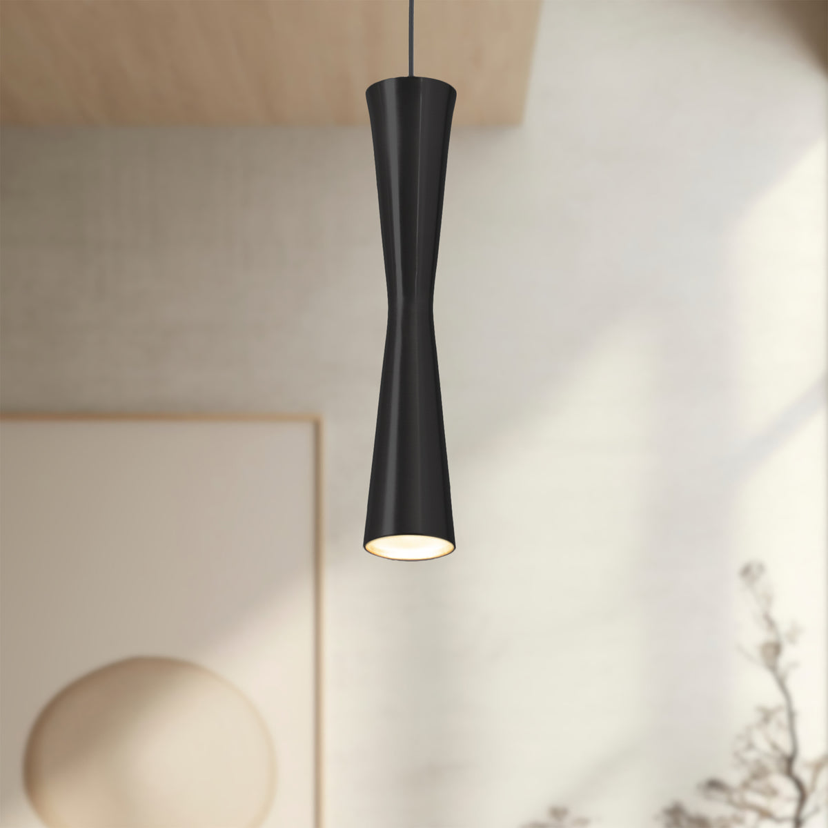 Robson 12-in Steel Pendant