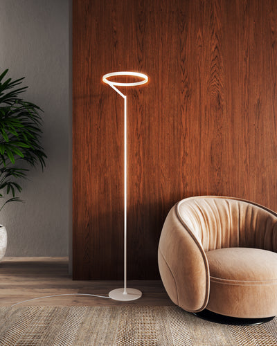Roda 66-in Aluminum Floor Lamp