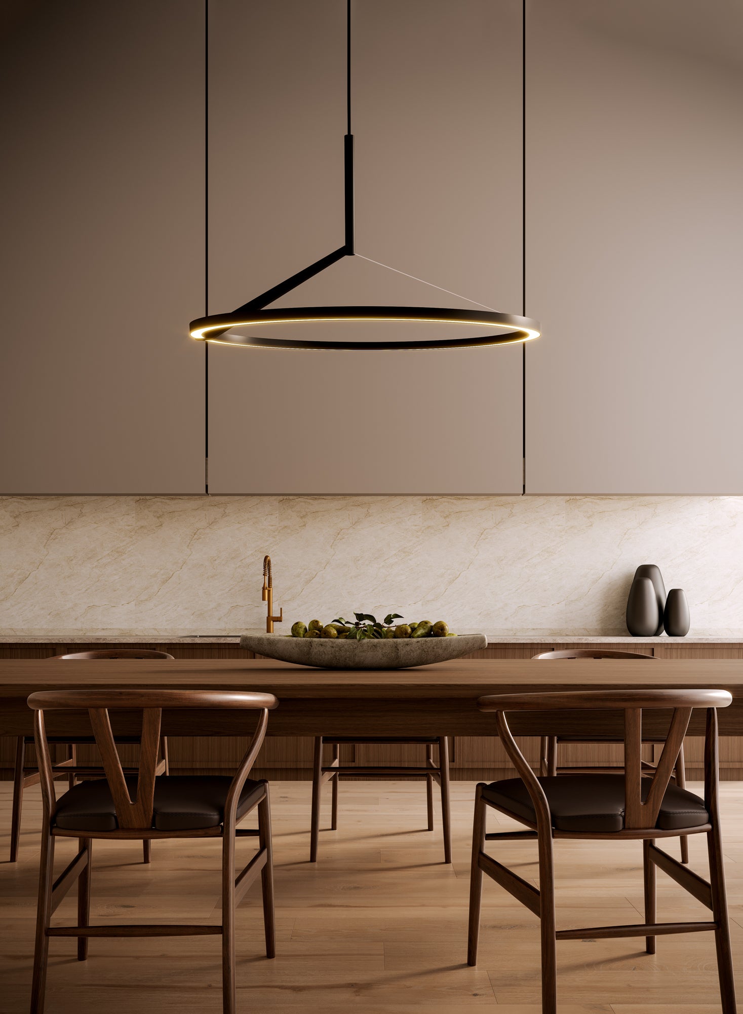 Roda 31-in Aluminum Pendant