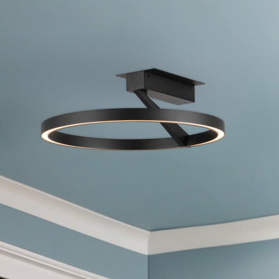 Roda 16-in Aluminum Semi-Flush Mount