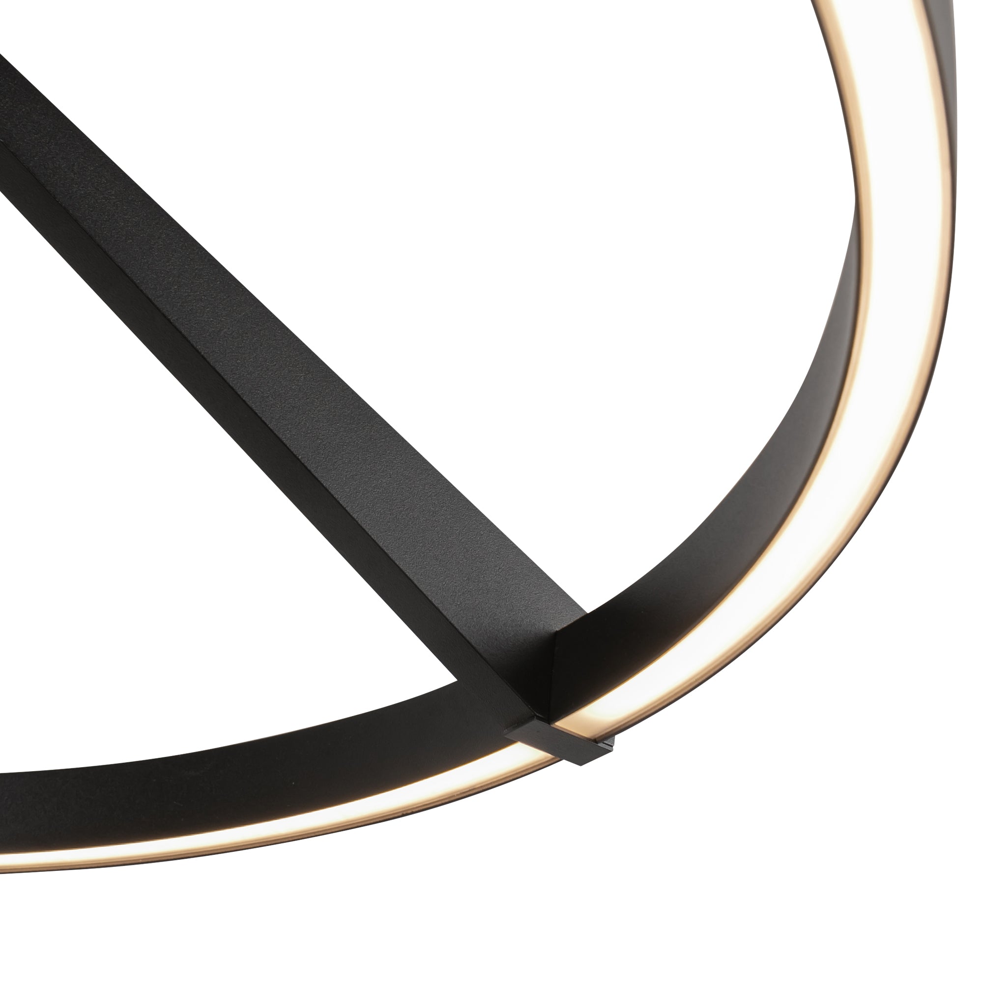Roda 24-in Aluminum Semi-Flush Mount