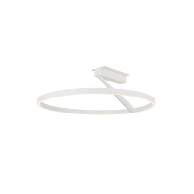 Roda 24-in Aluminum Semi-Flush Mount