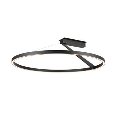 Roda 31-in Aluminum Semi-Flush Mount