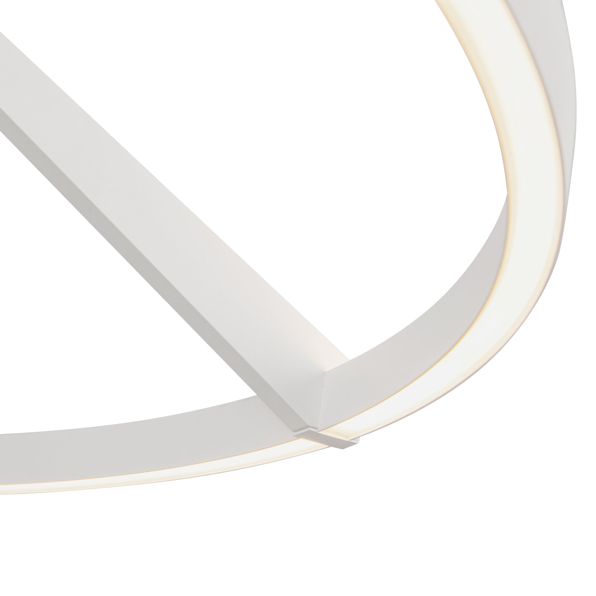 Roda 31-in Aluminum Semi-Flush Mount