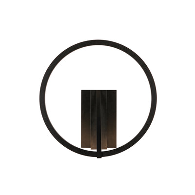 Roda 12-in Aluminum Acrylic Wall Sconce