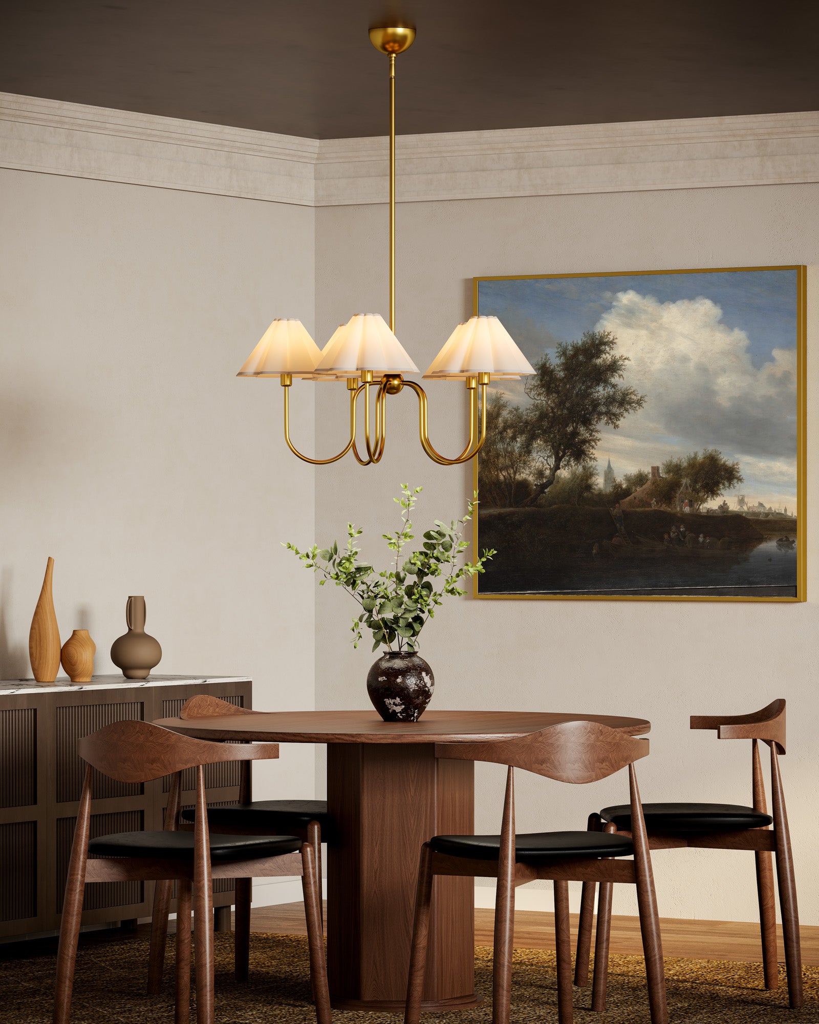 Rosemary 31-in Steel Chandelier