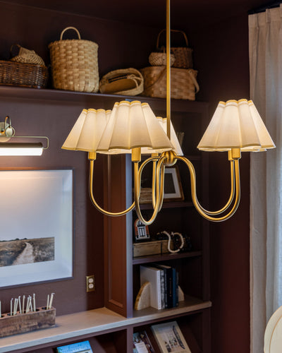 Rosemary 31-in Steel Chandelier