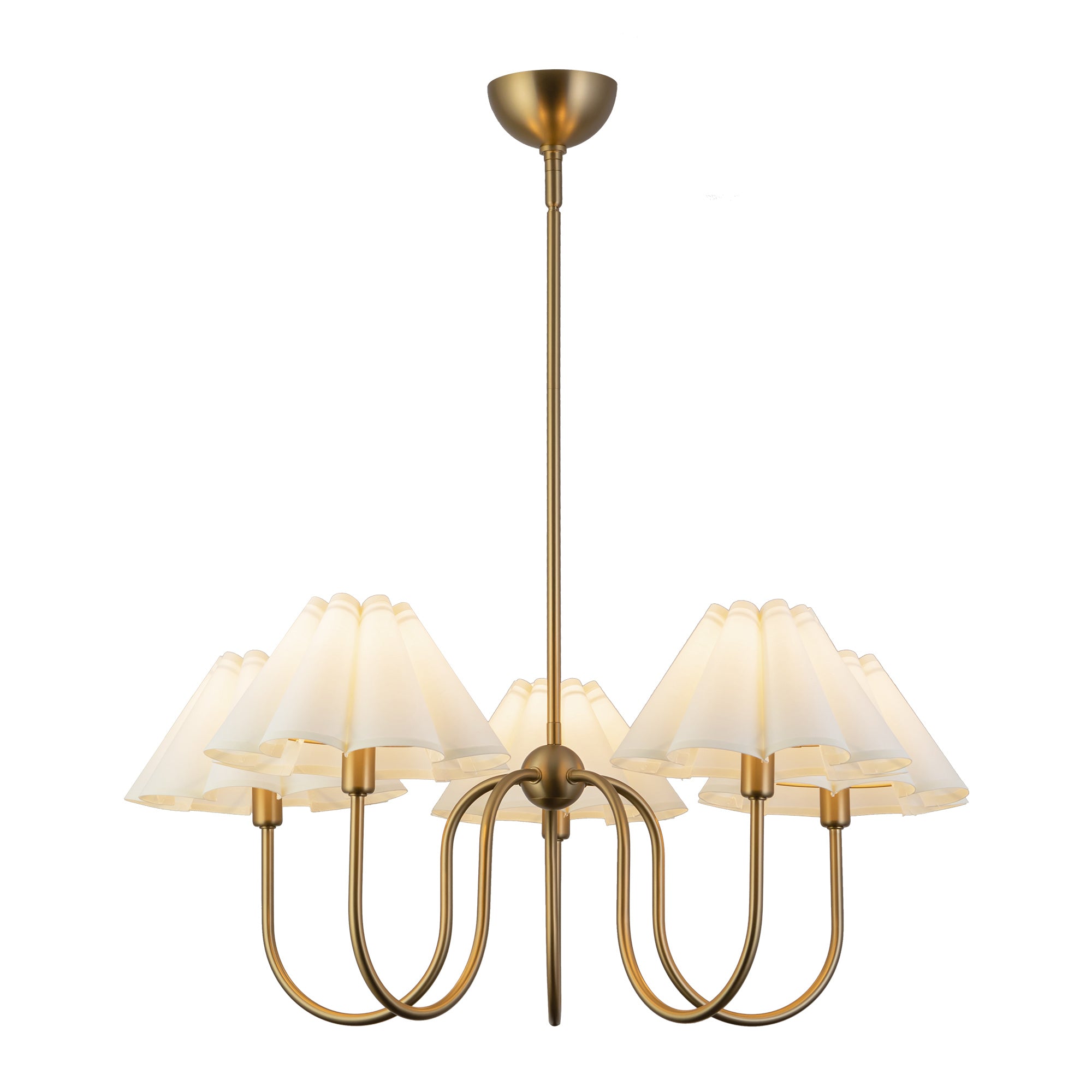 Rosemary 31-in Steel Chandelier