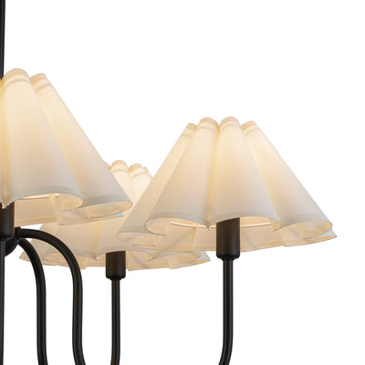 Rosemary 31-in Steel Chandelier