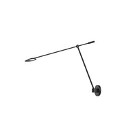 Rotaire 38-in Aluminum Steel Wall Sconce