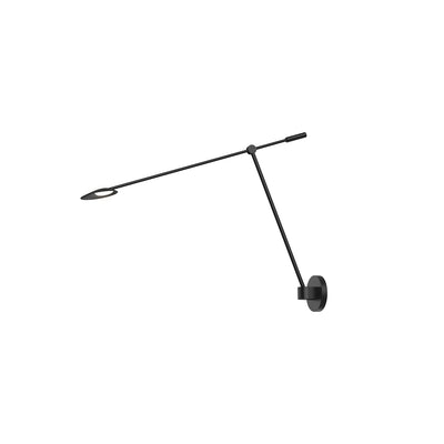 Rotaire 38-in Aluminum Steel Wall Sconce