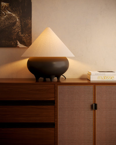 Rowan 17-in Steel Table Lamp