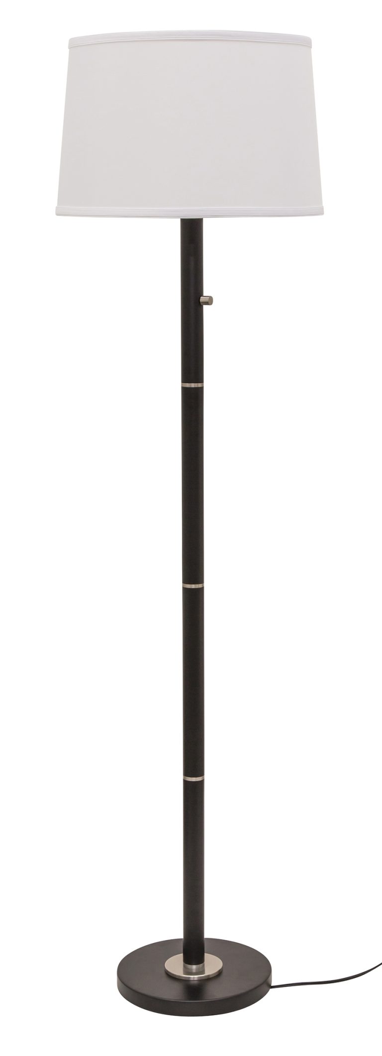 62-inch Rupert Black Floor Lamp