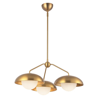 Rubio 28-in Steel Chandelier