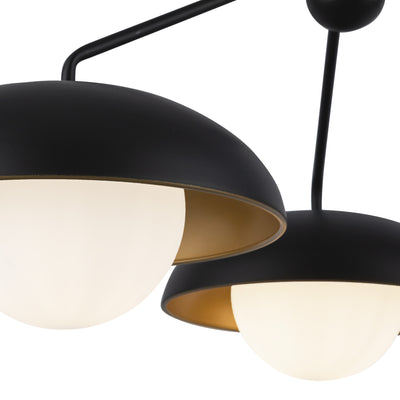 Rubio 28-in Steel Chandelier