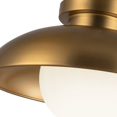Rubio 12-in Steel Flush Mount