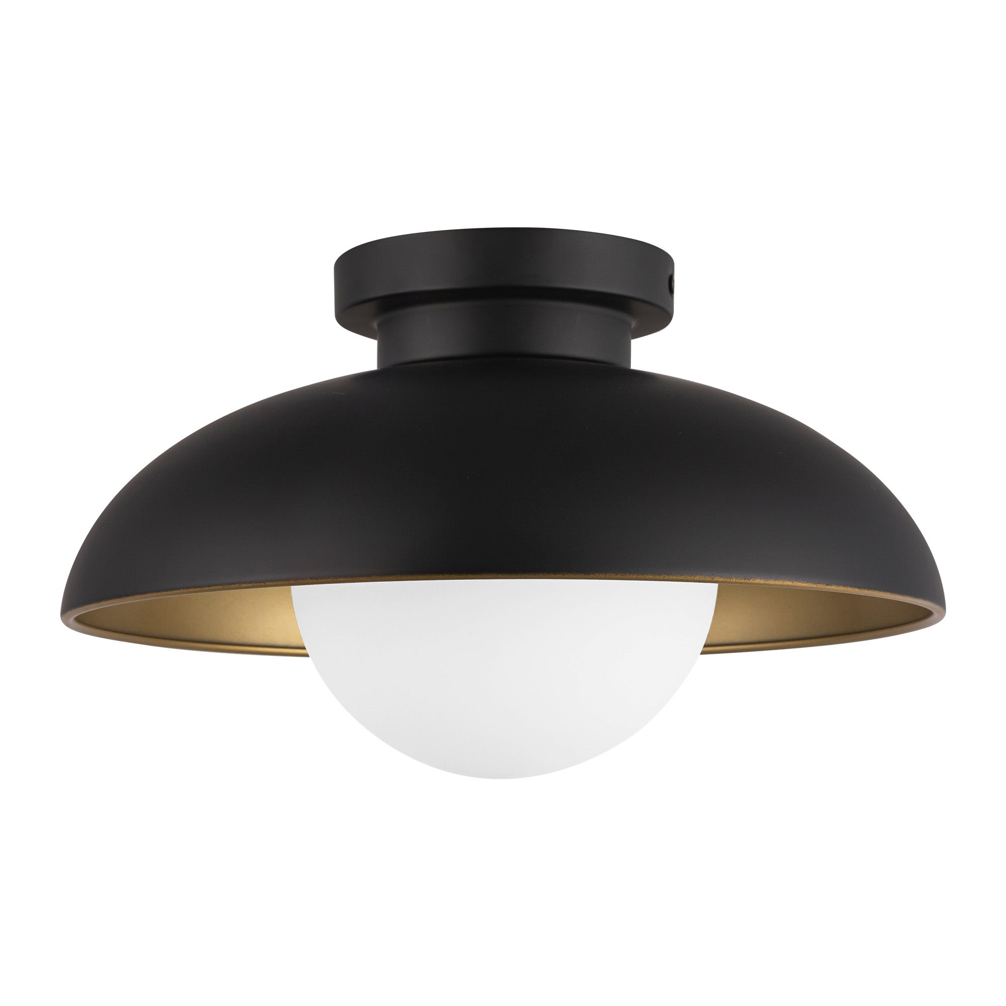 Rubio 12-in Steel Flush Mount