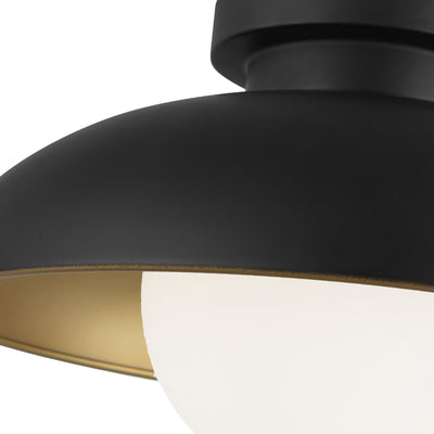 Rubio 12-in Steel Flush Mount